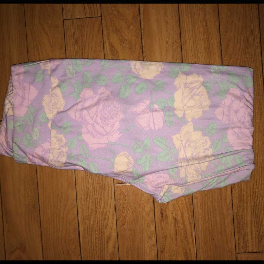 Lularoe floral leggings